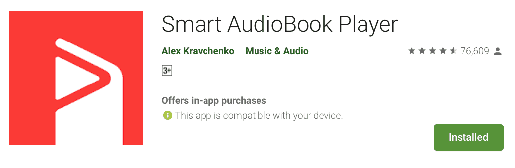 Android Smart Audiobook Player